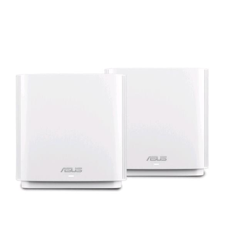 ASUS ZenWiFi AC (CT8) - Impianto Wi-Fi (2 router) - fino a 5400 mq - maglia - GigE - 802.11a/b/g/n/ac - Tri-Band